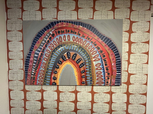 Why “Boho Rainbow” Was the Perfect Addition to Our Office Lounge