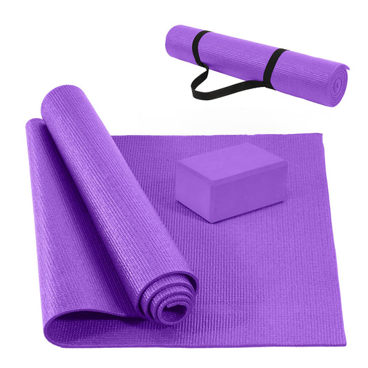 (Rent) Yoga Mat & Block
