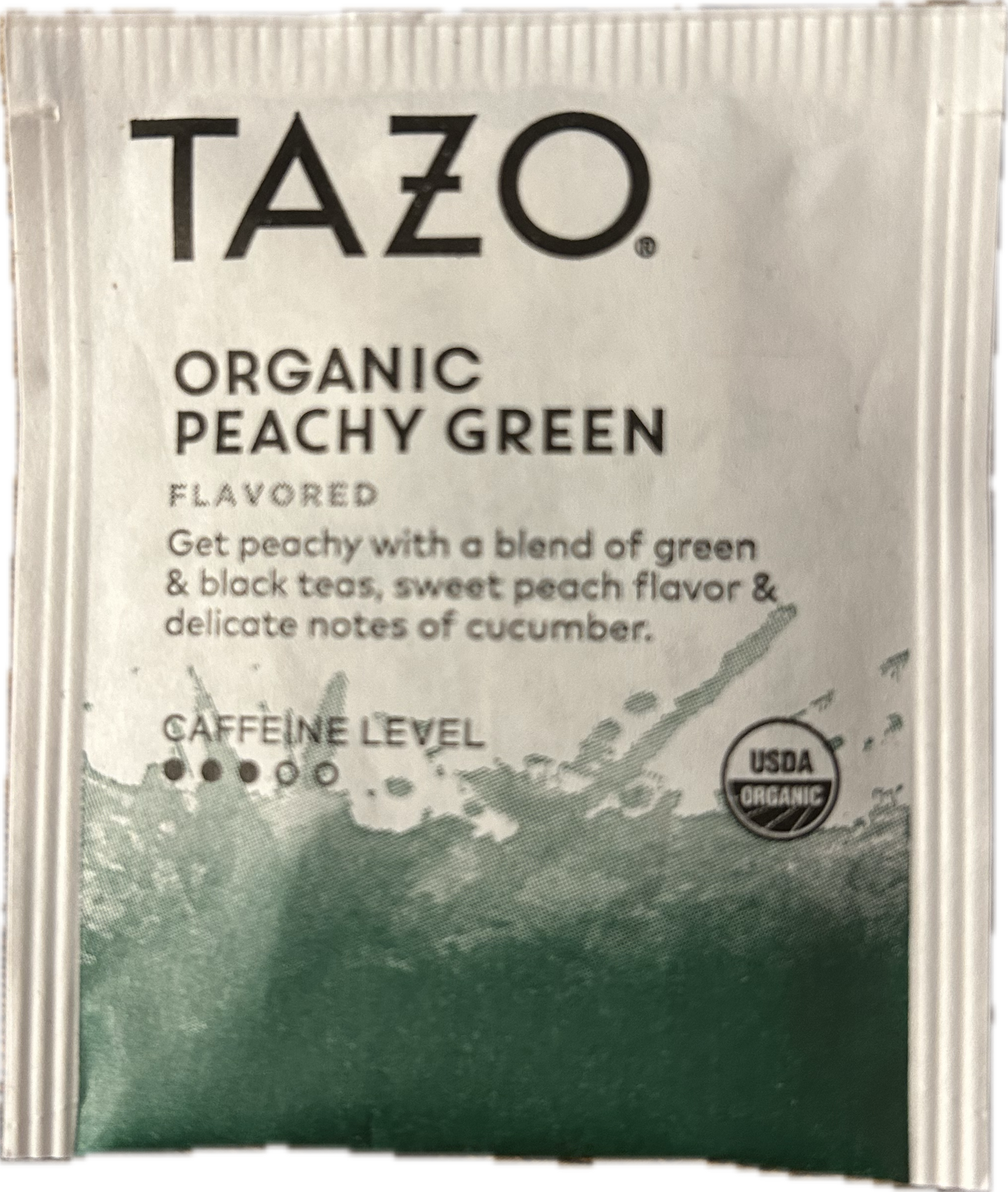 Green & Black Tea (hint of peach & cucumber flavor, Organic)